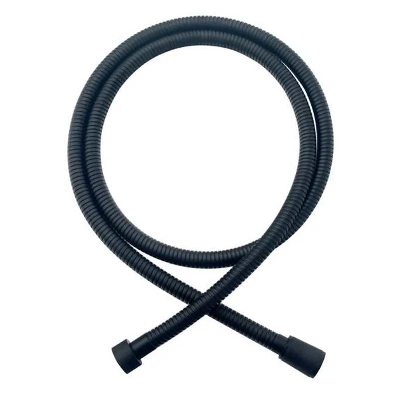 Шланг для душа KOER KB-0802-150-05 BLACK, оплетка нержавеющая сталь 150 см (Цвет черный) (KR4841)