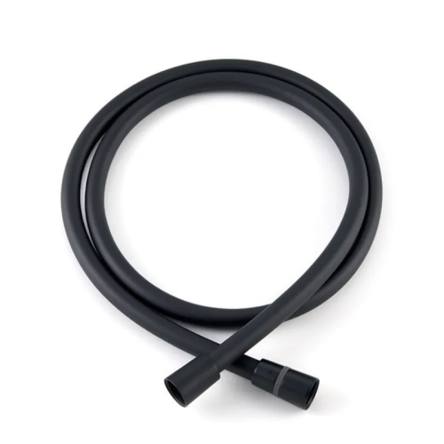 Шланг для душу силіконовий KOER KB-0804-150-05 BLACK 150см (Колір чорний) (KR4810)