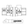 Кран кульовий ГШВ KOER EXTREME KE.215-15 - 1/2
