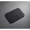 Панель смыва KOER KT-0609-05 240x160x7mm пластиковая, кнопка линейная (цвет черный матовый) (KR6131)