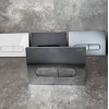 Панель змиву KOER KT-0608-01 240x160x10mm пластикова, кнопка закруглена (колір хром) (KR6124)