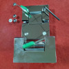 Дверь в нишу распашная KOER SR SD04-100x200-TR-01 прозрачное стекло EASY CLEAN 10мм хром (KR5386)
