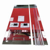 Дверь в нишу распашная KOER SR SD04-100x200-TR-01 прозрачное стекло EASY CLEAN 10мм хром (KR5386)