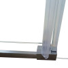 Душевая кабина без поддона KOER SR SC03-90x90x200-TR-07 прозрачное стекло EASY CLEAN 6мм графит (KR5359)