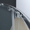 Душова кабіна без піддону KOER SR SC04-100x100x195-TR-01 прозоре скло EASY CLEAN 5мм хром (KR5361)