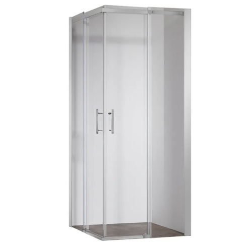 Душевая кабина без поддона KOER SR SC03-90x90x200-TR-02 прозрачное стекло EASY CLEAN 6мм SS COLOR (KR5680)