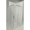Душевая кабина без поддона KOER SR SC10-90x90x195-TR-01 прозрачное стекло EASY CLEAN 6мм хром (KR5942)
