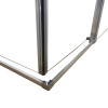 Душевая кабина без поддона KOER SR SC03-90x90x200-TR-02 прозрачное стекло EASY CLEAN 6мм SS COLOR (KR5680)