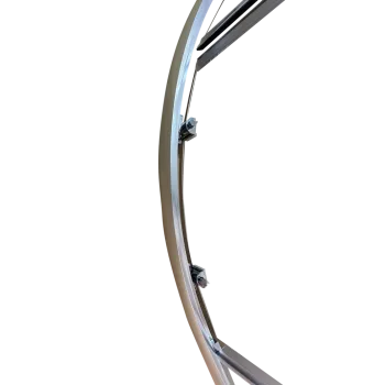 Душова кабіна без піддону KOER SR SC04-90x90x195-TR-01 прозоре скло EASY CLEAN 5мм хром (KR5360)