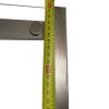 Душевая кабина без поддона KOER SR SC03-90x90x200-TR-07 прозрачное стекло EASY CLEAN 6мм графит (KR5359)