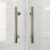 Душевая кабина без поддона KOER SR SC03-90x90x200-TR-02 прозрачное стекло EASY CLEAN 6мм SS COLOR (KR5680)
