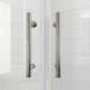 Душевая кабина без поддона KOER SR SC04-90x90x195-TR-02 прозрачное стекло EASY CLEAN 5мм SS COLOR (KR5682)