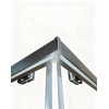 Душевая кабина без поддона KOER SR SC10-90x90x195-TR-07 прозрачное стекло EASY CLEAN 6мм графит (KR5944)