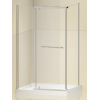 Душова кабіна без піддону KOER SR SC01-120x80x200-TR-01 прозоре скло EASY CLEAN 8мм хром (KR5353)