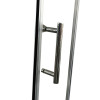 Душова кабіна без піддону KOER SR SC04-100x100x195-TR-01 прозоре скло EASY CLEAN 5мм хром (KR5361)