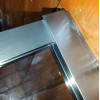 Душевая кабина без поддона KOER SR SC10-90x90x195-TR-07 прозрачное стекло EASY CLEAN 6мм графит (KR5944)