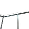 Душевая кабина без поддона KOER SR SC03-90x90x200-TR-02 прозрачное стекло EASY CLEAN 6мм SS COLOR (KR5680)