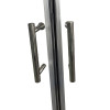 Душевая кабина без поддона KOER SR SC04-90x90x195-TR-01 прозрачное стекло EASY CLEAN 5мм хром (KR5360)