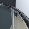 Душевая кабина без поддона KOER SR SC04-90x90x195-TR-07 прозрачное стекло EASY CLEAN 5мм графит (KR5362)
