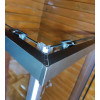 Душевая кабина без поддона KOER SR SC10-90x90x195-TR-07 прозрачное стекло EASY CLEAN 6мм графит (KR5944)