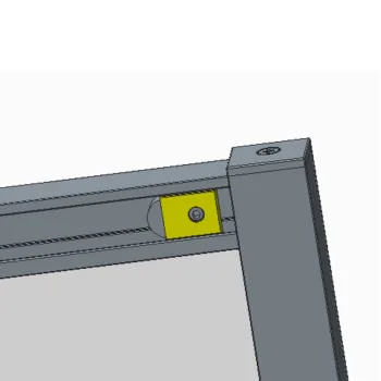 Душевая кабина без поддона KOER SR SC10-90x90x195-TR-07 прозрачное стекло EASY CLEAN 6мм графит (KR5944)