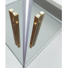 Душевая кабина без поддона KOER SR SC10-90x90x195-TR-12 прозрачное стекло EASY CLEAN 6мм матовое золото (KR5943)