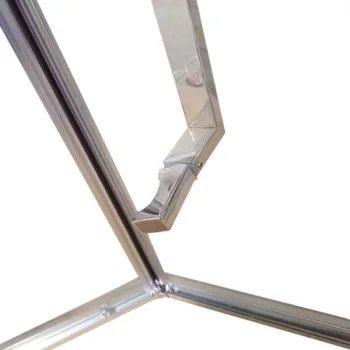 Душова кабіна без піддону KOER SR SC06-90x90x200-TR-01 прозоре скло EASY CLEAN 8мм хром (KR5364)