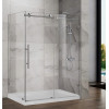 Душова кабіна без піддону KOER SR SC07-120x90x200-TR-01 прозоре скло EASY CLEAN 8мм хром (KR5370)