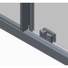 Душевая кабина без поддона KOER SR SC10-90x90x195-TR-12 прозрачное стекло EASY CLEAN 6мм матовое золото (KR5943)