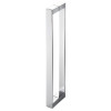 Душевая кабина без поддона KOER SR SC02-100x80x200-TR-01 прозрачное стекло EASY CLEAN 8мм хром (KR5355)