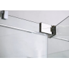 Душевая кабина без поддона KOER SR SC02-100x80x200-TR-01 прозрачное стекло EASY CLEAN 8мм хром (KR5355)