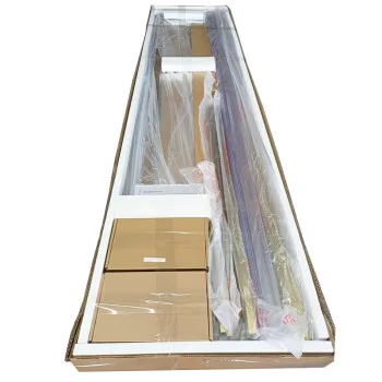 Душова кабіна без піддону KOER SR SC03-90x90x200-TR-12 прозоре скло EASY CLEAN 6мм матове золото (KR5358)