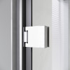Душевая кабина без поддона KOER SR SC08-90x90x200-TR-01 прозрачное стекло EASY CLEAN 6мм хром (KR5371)
