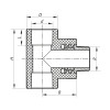 Тройник НР 32x3/4M PPR Koer K0111.PRO (KP0132)