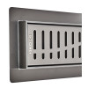 Душевой трап из нержавеющей стали SUS304 Koer FD35-70x500-Graphite (Цвет графит) (AC0657)