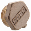 Заглушка Koer KF.P06M.WN - 1/2'' Н (без никеля) (KR3023)