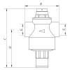 Редуктор давления Koer KR.1251 3/4” (KR2661)