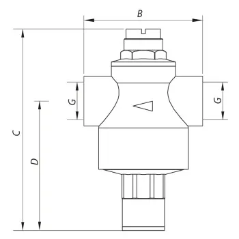 Редуктор давления Koer KR.1251 1/2” (KR2660)