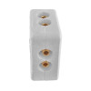 Трійник в одній площині (теплоізоляційний кожух) 20(2.8mm) x 16(2.2mm) x 20(2.8mm) KOER KA.TU-20-16-20 (KR5869)