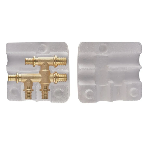 Трійник в одній площині (теплоізоляційний кожух) 20(2.8mm) x 20(2.8mm) x 20(2.8mm) KOER KA.TU-20 (KR5867)
