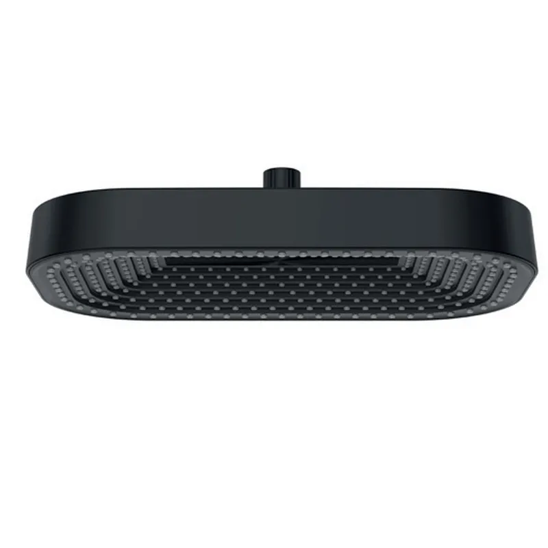 Лійка для душу стельова KOER KP-0404-05-OH, 325x200 мм (Колір чорний) (KR5002)
