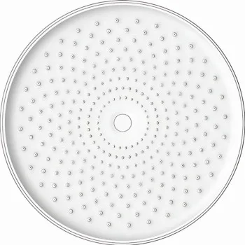 Лійка для душу стельова KOER KP-0413-01-OH, 250 мм (Колір хром) (KR5417)