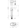 Арматура наполнительная KOER KT-0104-1/2
