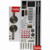 Двері у нішу розсувні KOER SR SD01-120x200-TR-02 прозоре скло EASY CLEAN 8мм SS COLOR (KR5379)