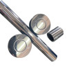 Двері у нішу розсувні KOER SR SD06-120x220-TR-01 прозоре скло EASY CLEAN 8мм хром (KR5367)