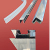 Двері у нішу розсувні KOER SR SD05-120x200-TR-01 прозоре скло EASY CLEAN 6мм хром (KR5405)