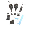 Двері у нішу розсувні KOER SR SD01-120x200-TR-07 прозоре скло EASY CLEAN 8мм графіт (KR5378)