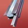 Двері у нішу розсувні KOER SR SD05-120x200-TR-01 прозоре скло EASY CLEAN 6мм хром (KR5405)