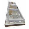 Двері у нішу розсувні KOER SR SD06-120x220-TR-01 прозоре скло EASY CLEAN 8мм хром (KR5367)