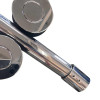 Двері у нішу розсувні KOER SR SD06-120x220-TR-01 прозоре скло EASY CLEAN 8мм хром (KR5367)